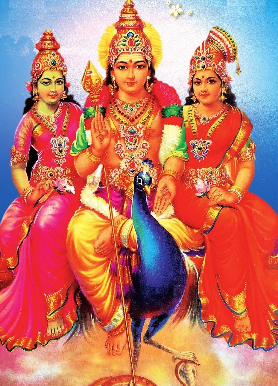 930x1290 murugan with valli theivanai. Lord murugan, Hindu deities, Hindu gods, Phone