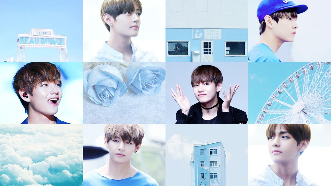 1280x720 Desktop Wallpaper Bts Collage, Desktop