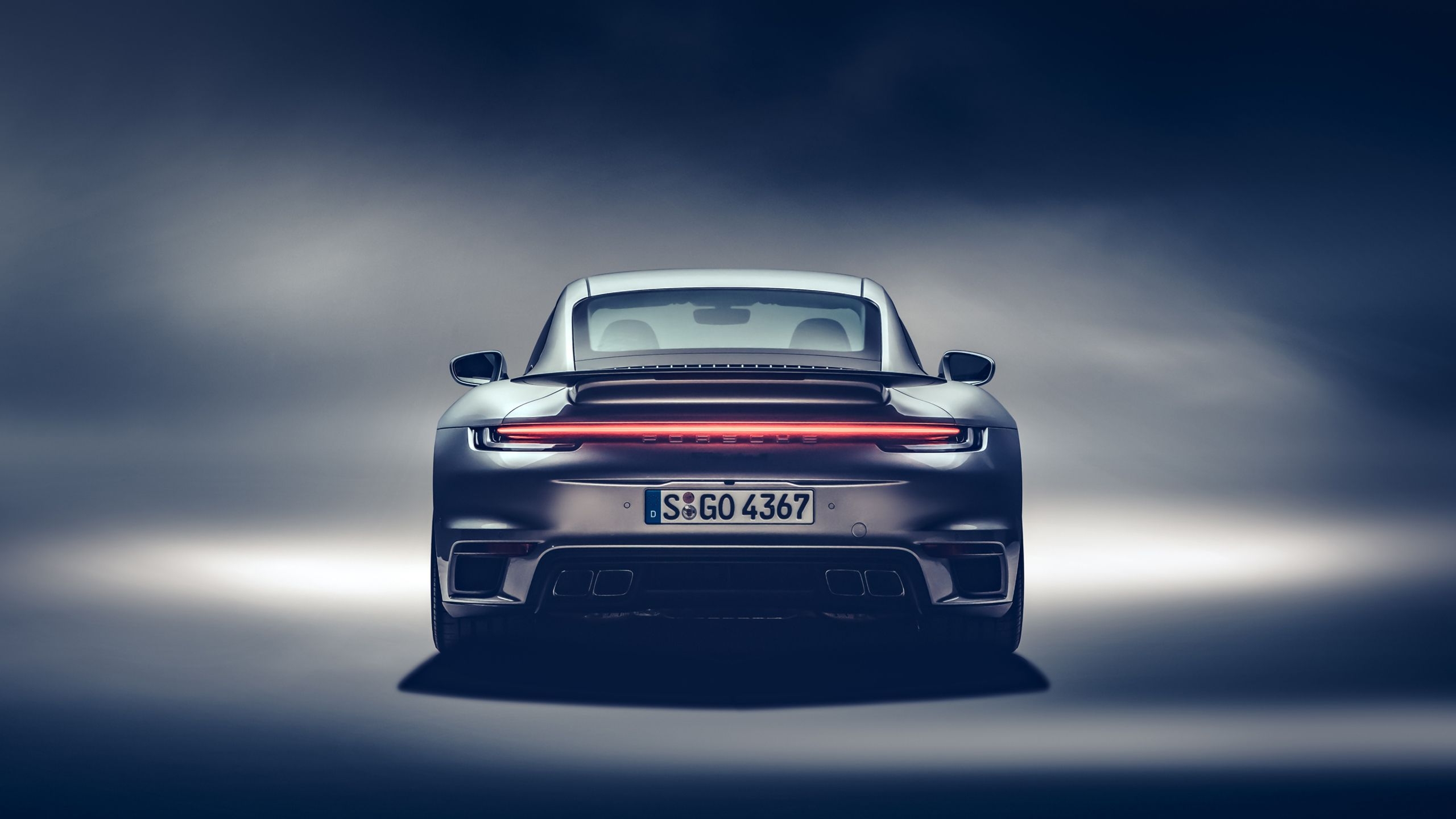 2560x1440 Porsche 911 Turbo S Rear 1440P Resolution HD 4k Wallpaper, Image, Background, Photo and Picture, Desktop