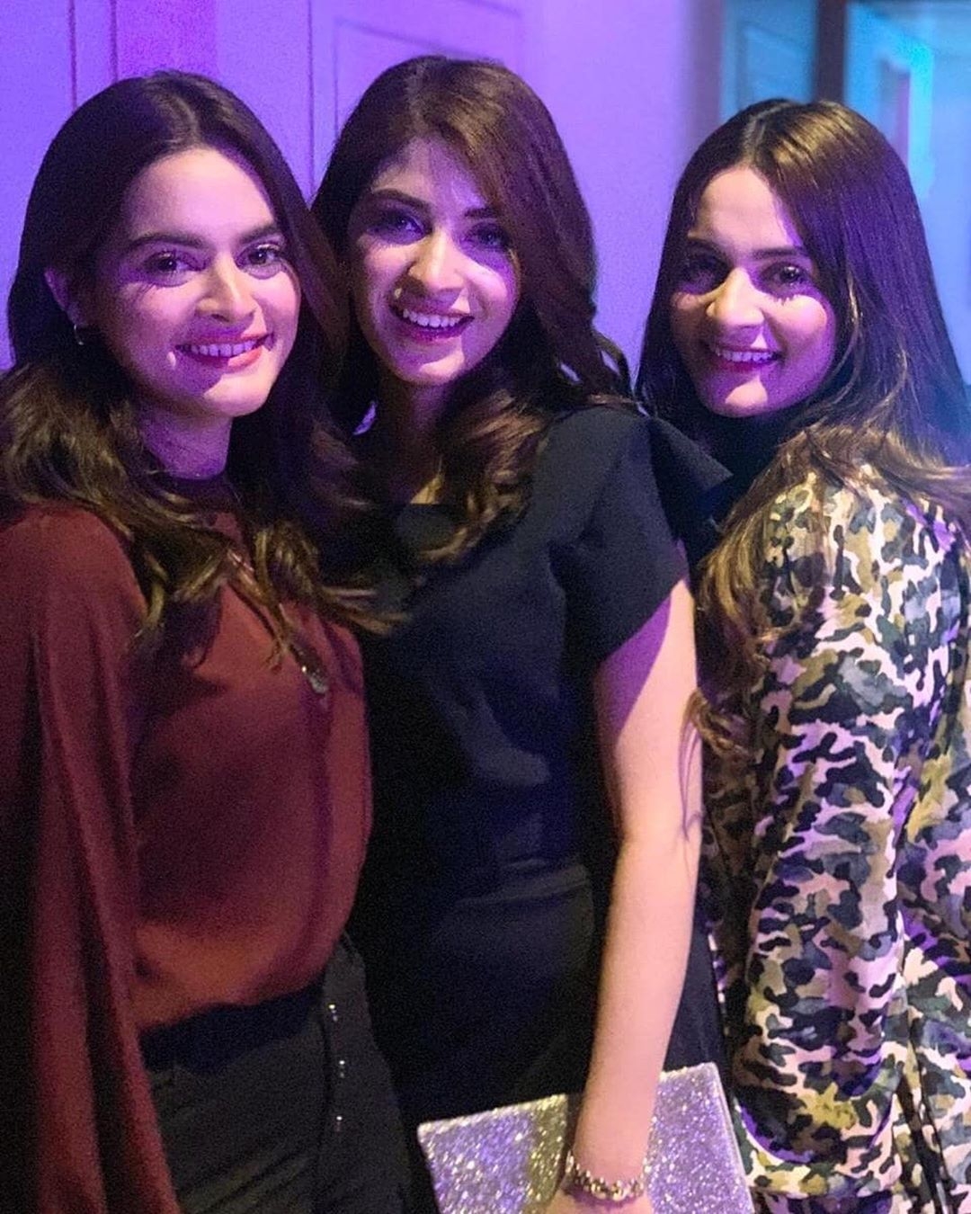 1080x1350 Aiman Khan, Muneeb Butt and Minal Khan Beautiful Latest Photo, Phone