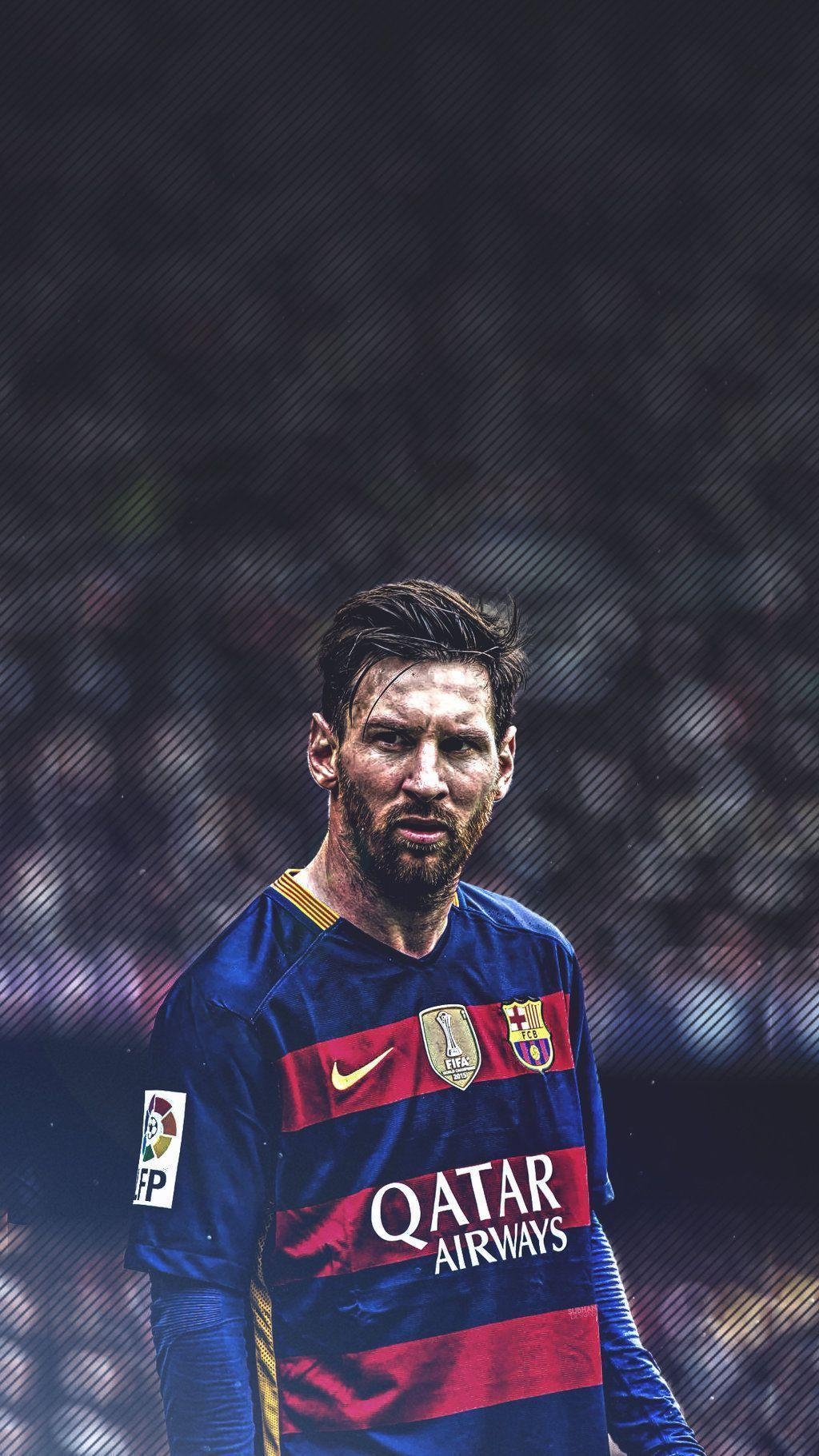 1030x1830 Lionel Messi Beard Mobile Wallpaper 2016, Phone