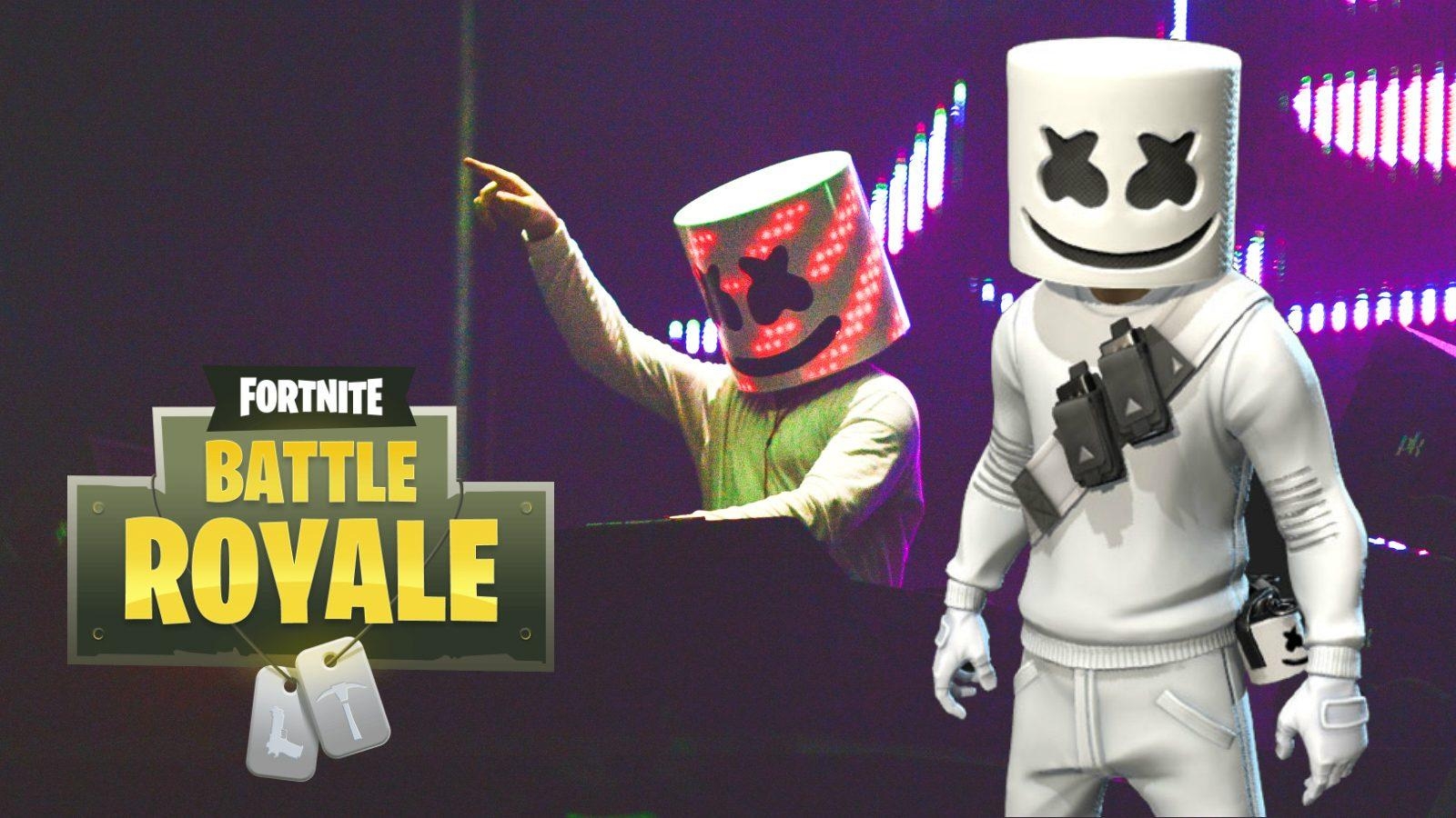 1600x900 Marshmello Fortnite wallpaper, Desktop