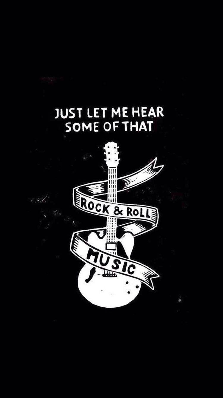 750x1340 Tap image for more iPhone quotes wallpaper! Guitar, Phone