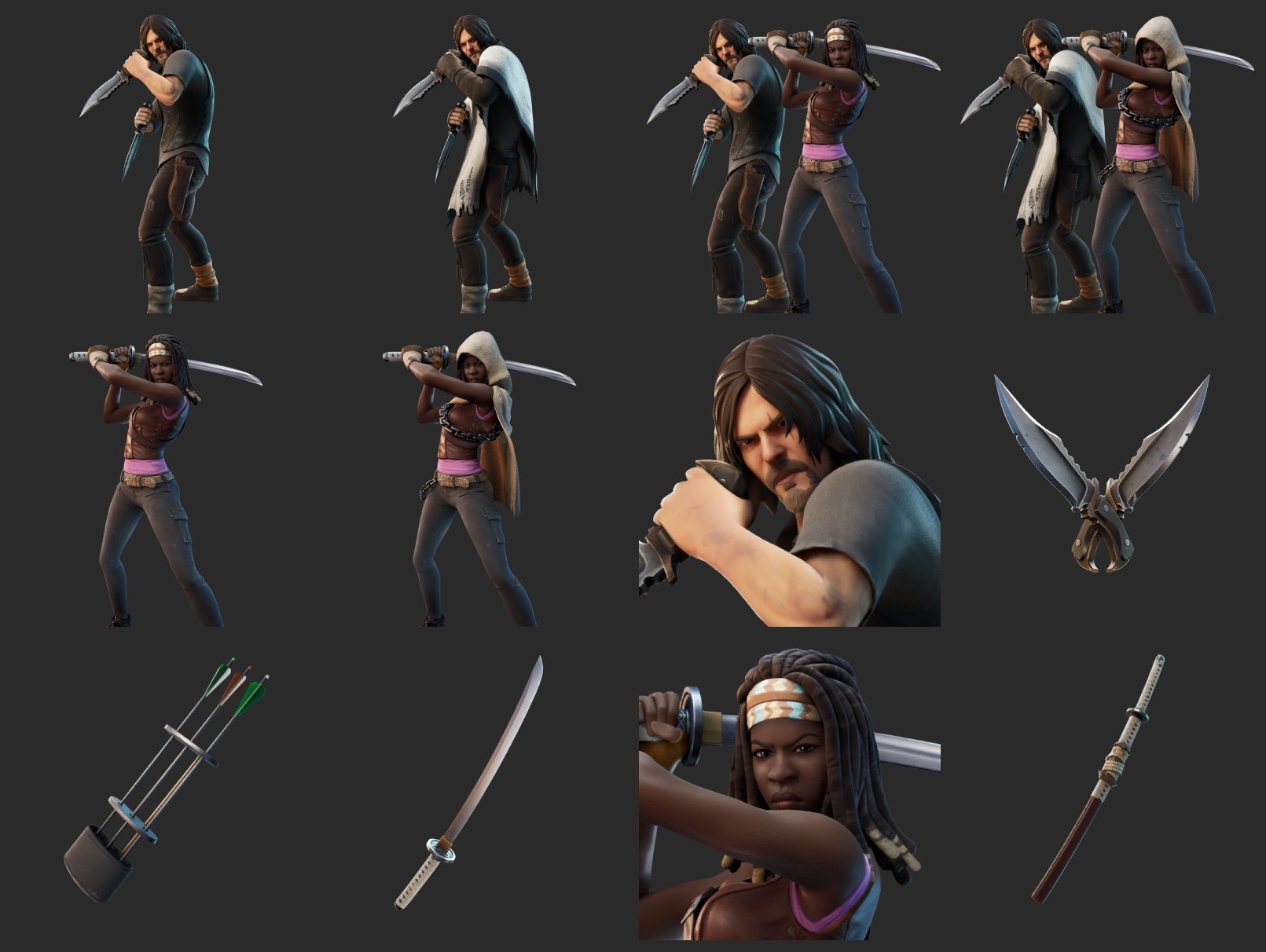 1620x1220 Michonne Fortnite wallpaper, Desktop