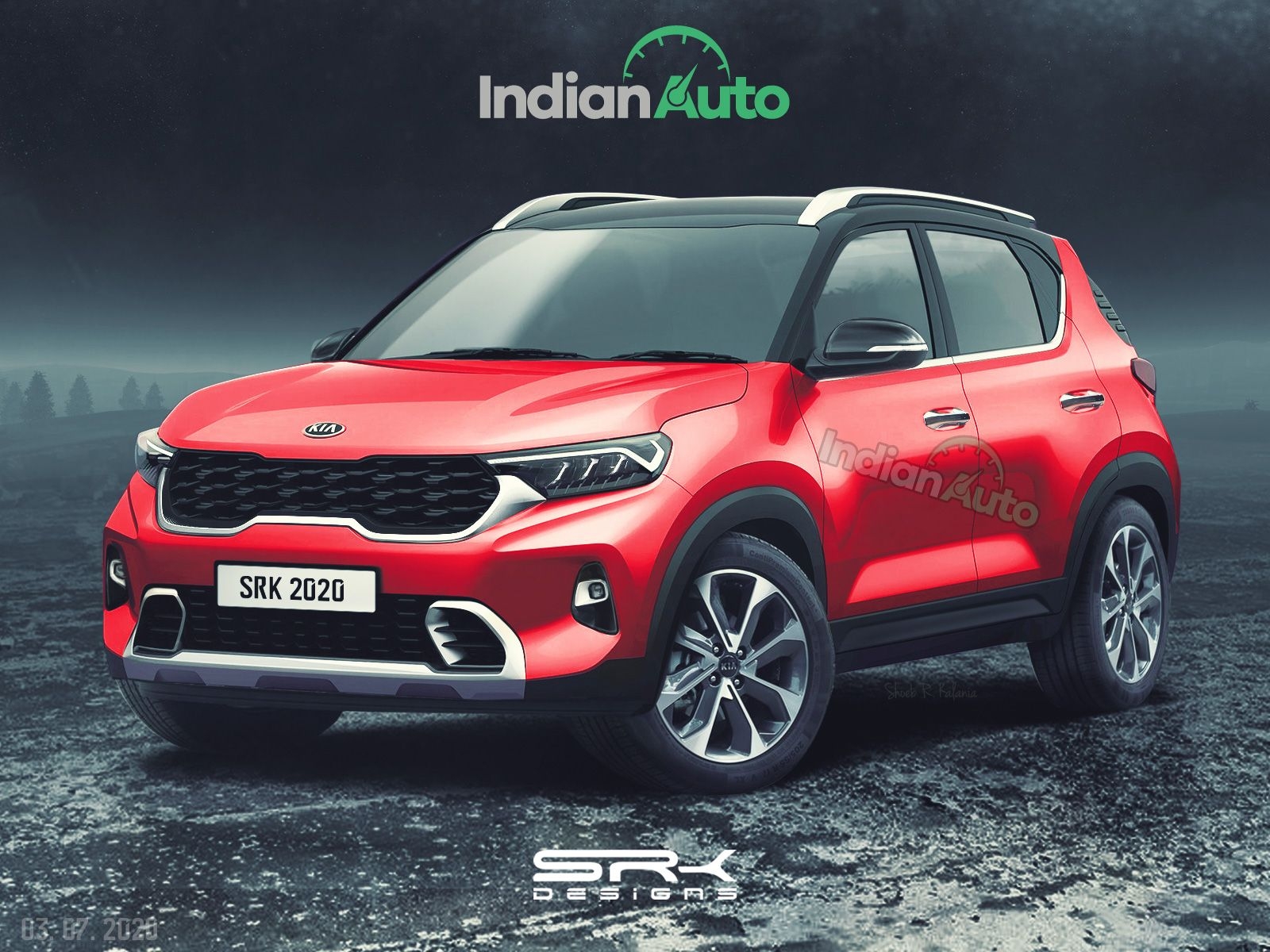 1600x1200 Production Ready Kia Sonet Looks Killer In This Life Like Render, Desktop