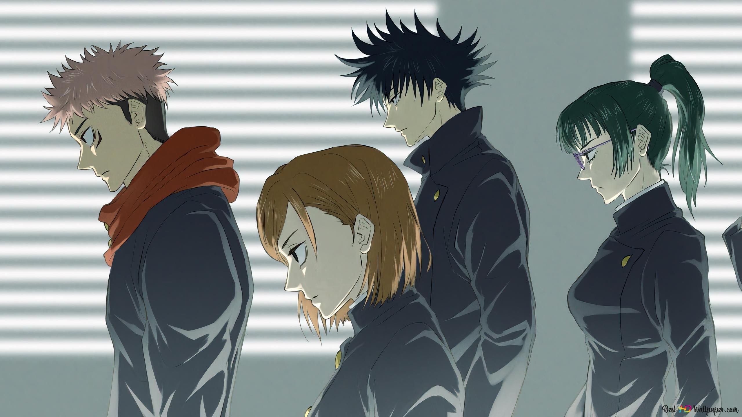 2560x1440 Jujutsu Kaisen Anime Characters 4K wallpaper download, Desktop