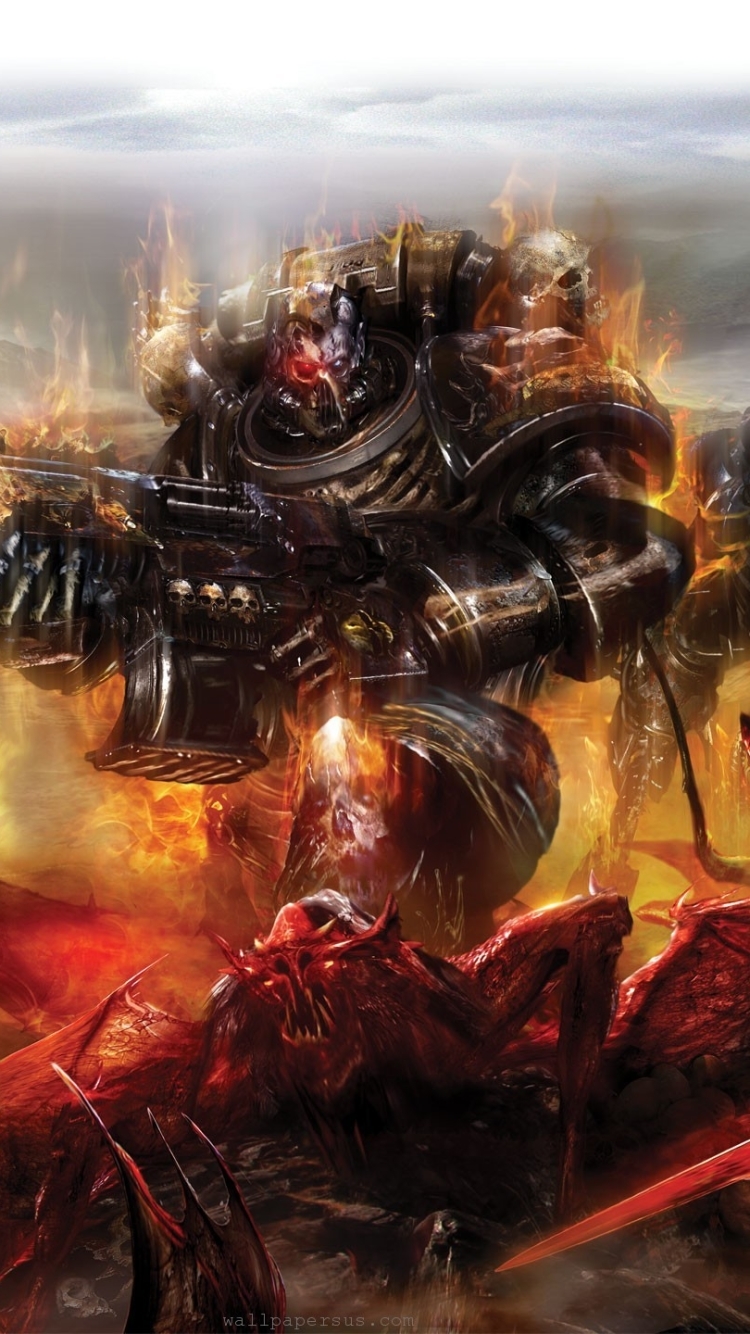 750x1340 Warhammer 40k Phone Wallpaper, Phone