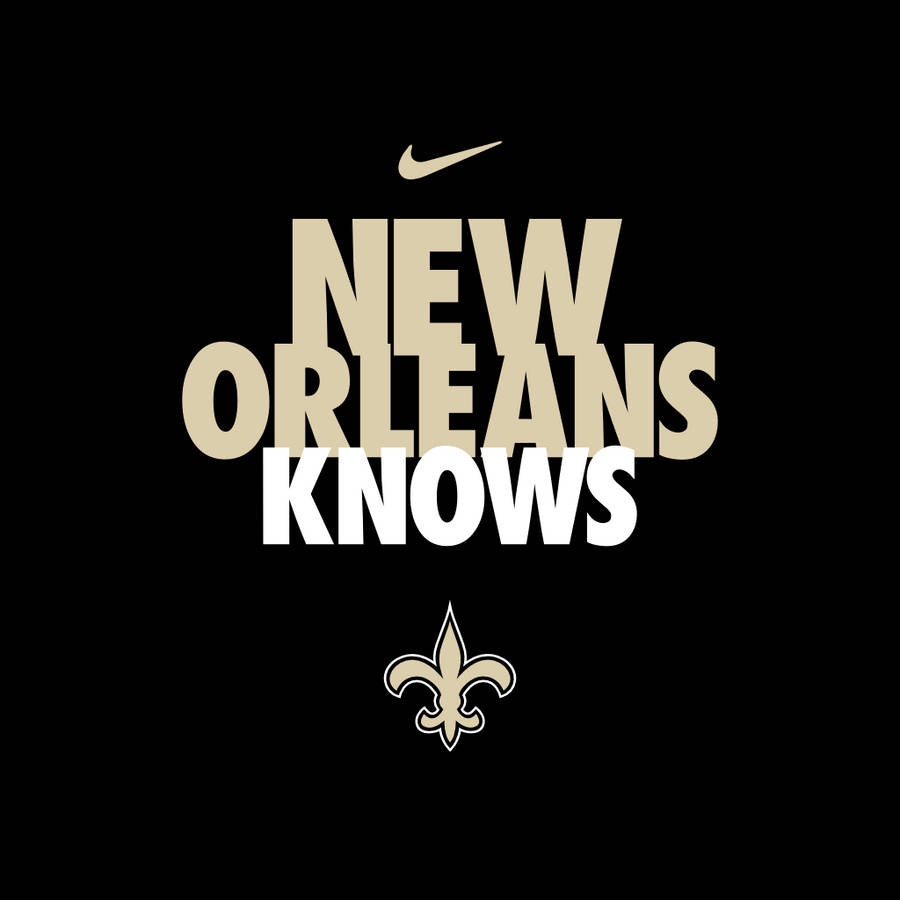 900x900 Download New Orleans Saints Nike Wallpaper, Phone