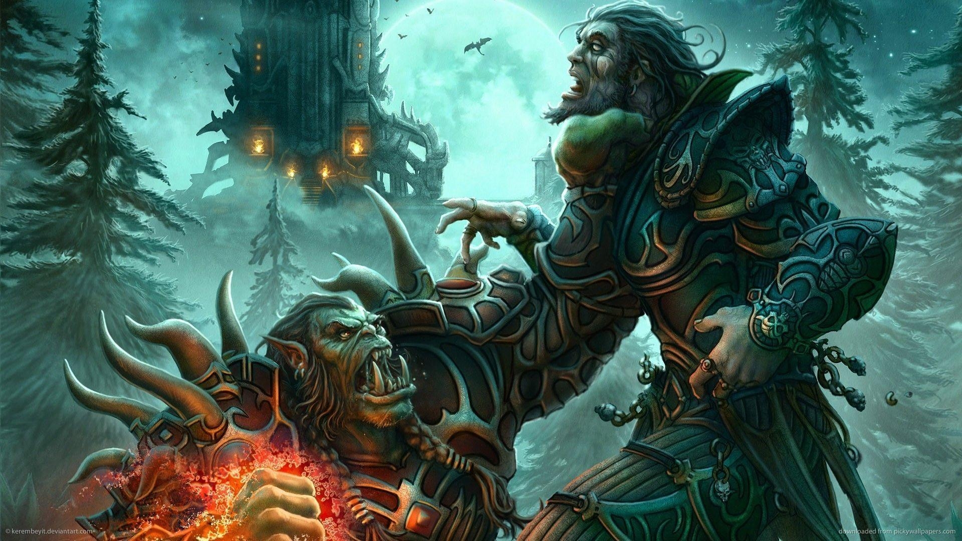 1920x1080 Download  Orc Warlock Wallpaper, Desktop