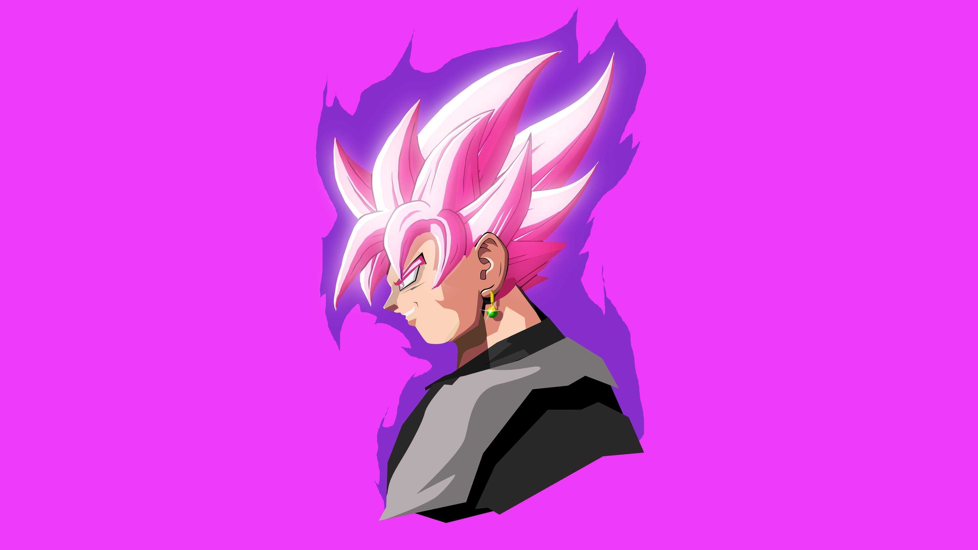 3840x2160 Goku Dragon Ball Super Minimal Artwork 4k Wallpaper, Desktop