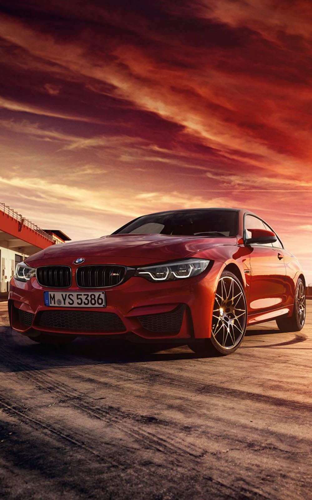 1000x1600 Red BMW M4 Coupe 4K Ultra HD Mobile Wallpaper, Phone