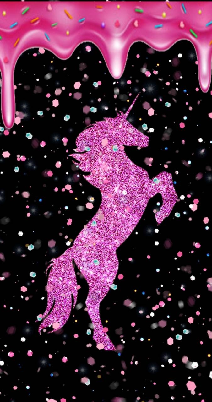 680x1280 Pink Unicorn wallpaper, Phone