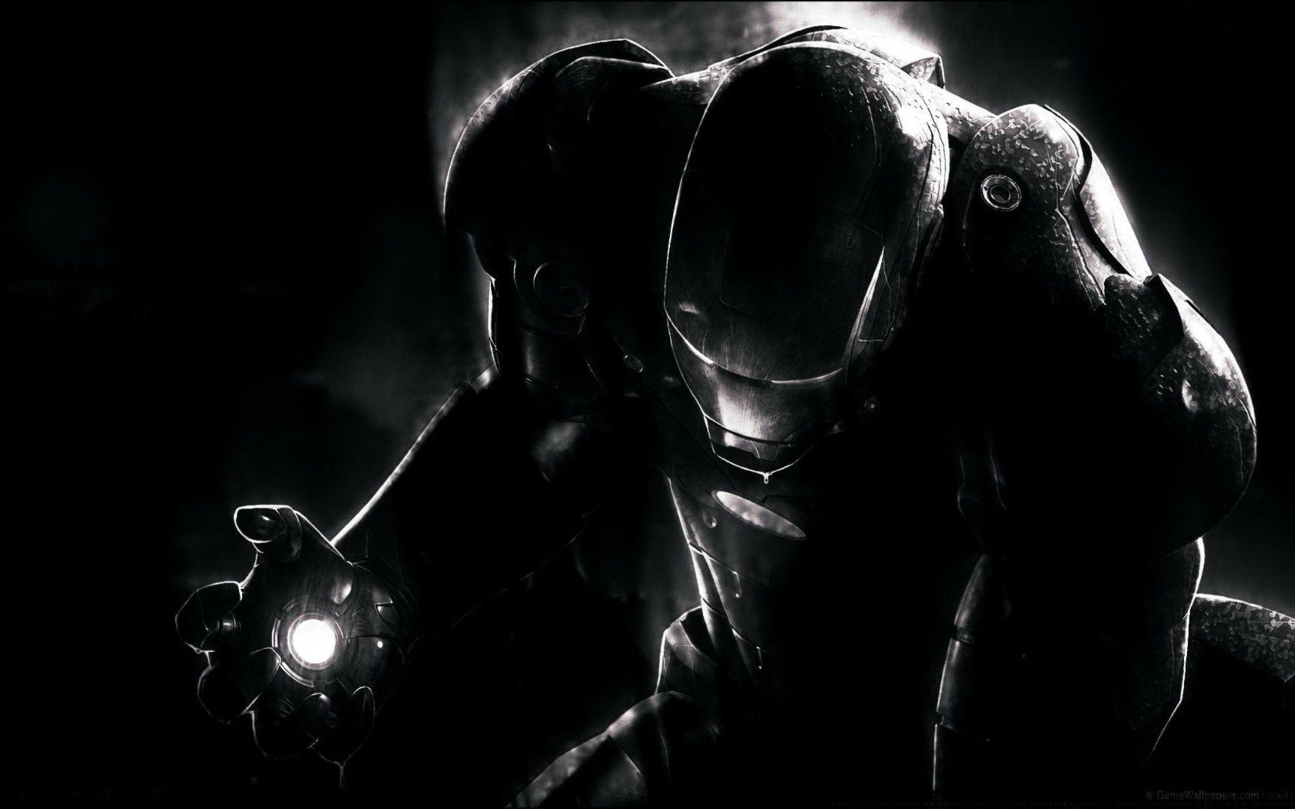 2560x1600 Dark Ironman. Iron man wallpaper, Black HD wallpaper, Iron, Desktop