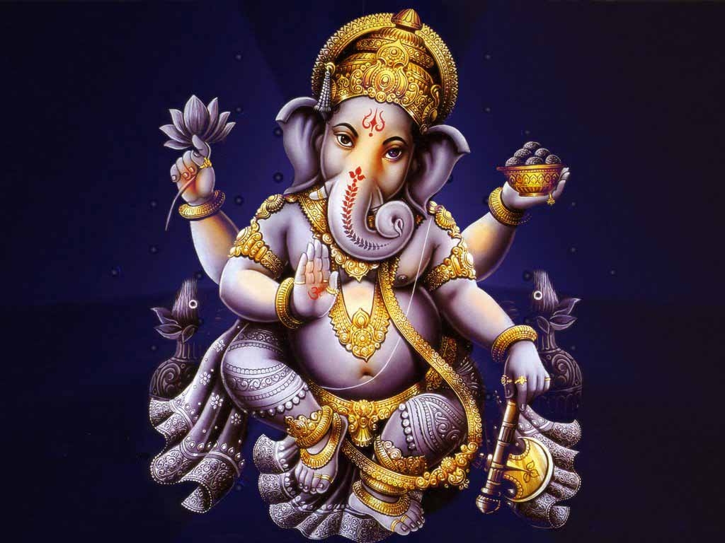 1030x770 High Definition Wallpaper Of Lord Ganesha For Your PC, Desktop