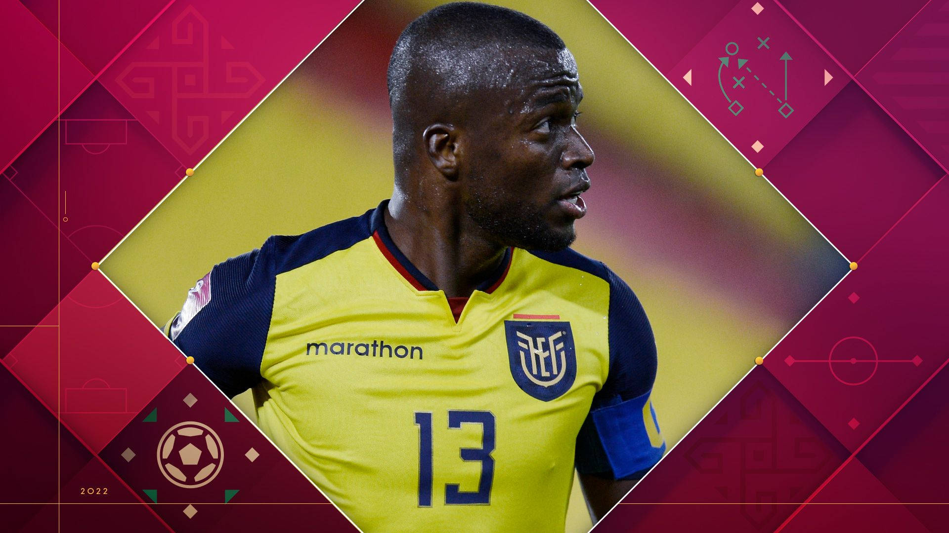 1920x1080 Download Ecuador National Football Team Enner Valencia Wallpaper, Desktop