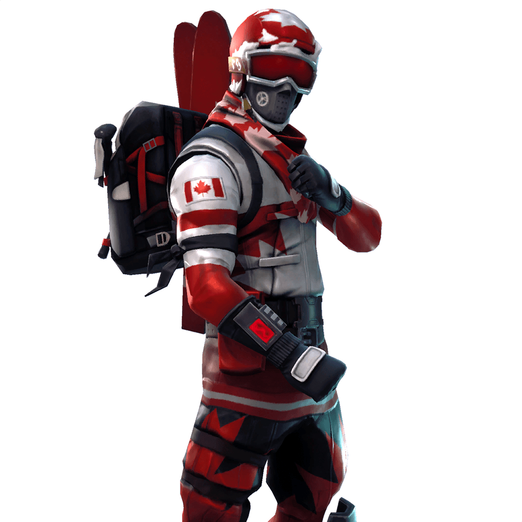 1030x1030 Alpine Ace (CAN) Canada Fortnite Outfit Skin, Phone