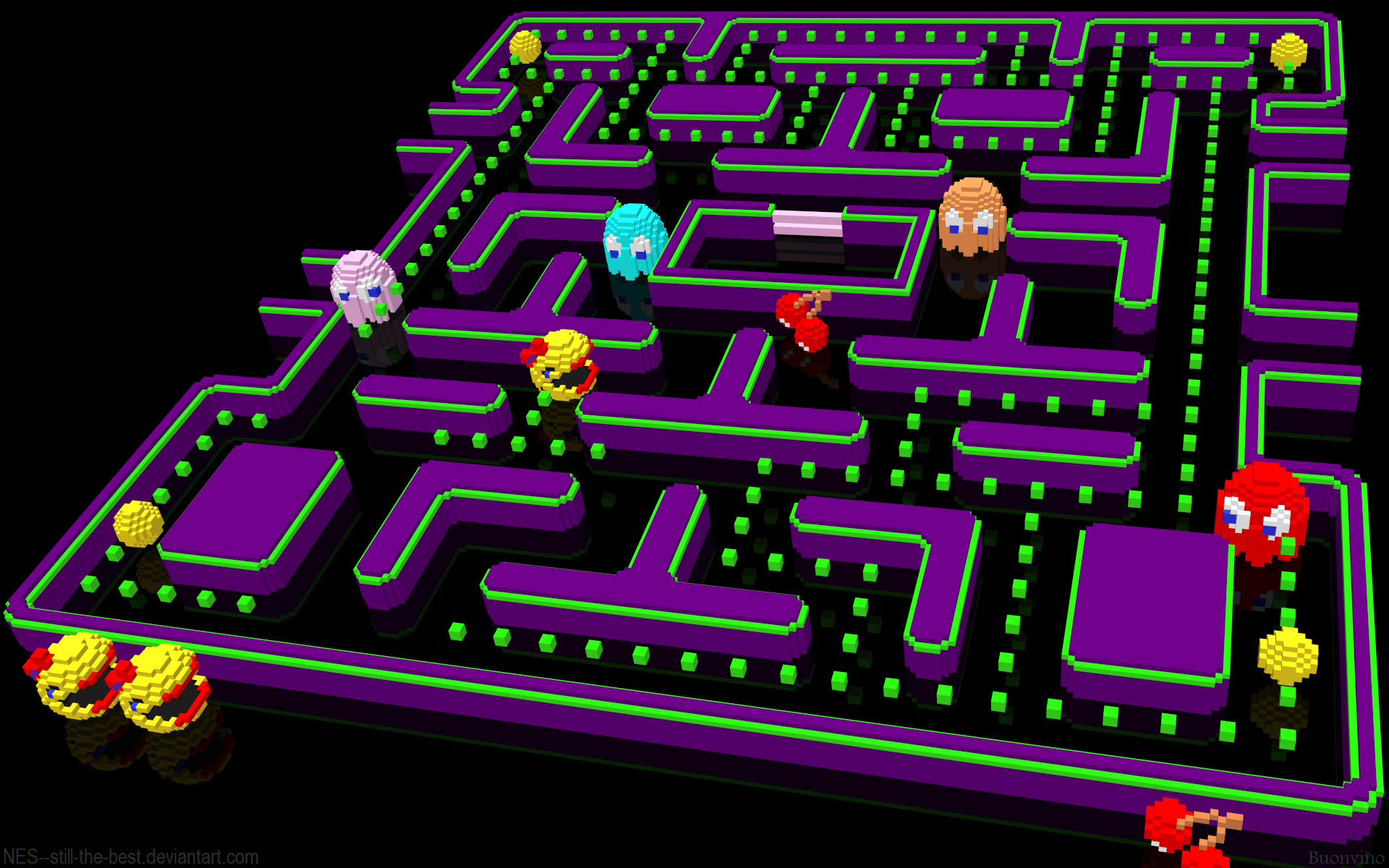 1920x1200 Ms Pac Man HD Wallpaper, Background Image, Desktop