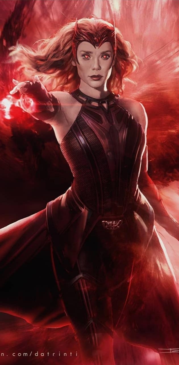 630x1280 The Scarlet Witch Wallpaper Free The Scarlet Witch Background, Phone