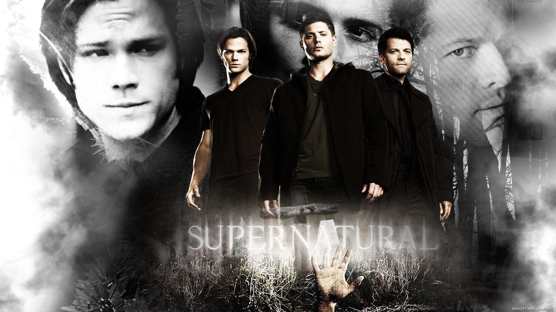 1920x1080 image For > Supernatural Desktop Wallpaper Sam Dean Castiel, Desktop