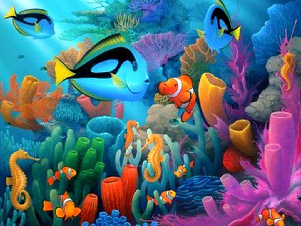 1030x770 under the sea. Under_the_Deep_Blue_Sea_Wallpaper_i8s6y. HD, Desktop