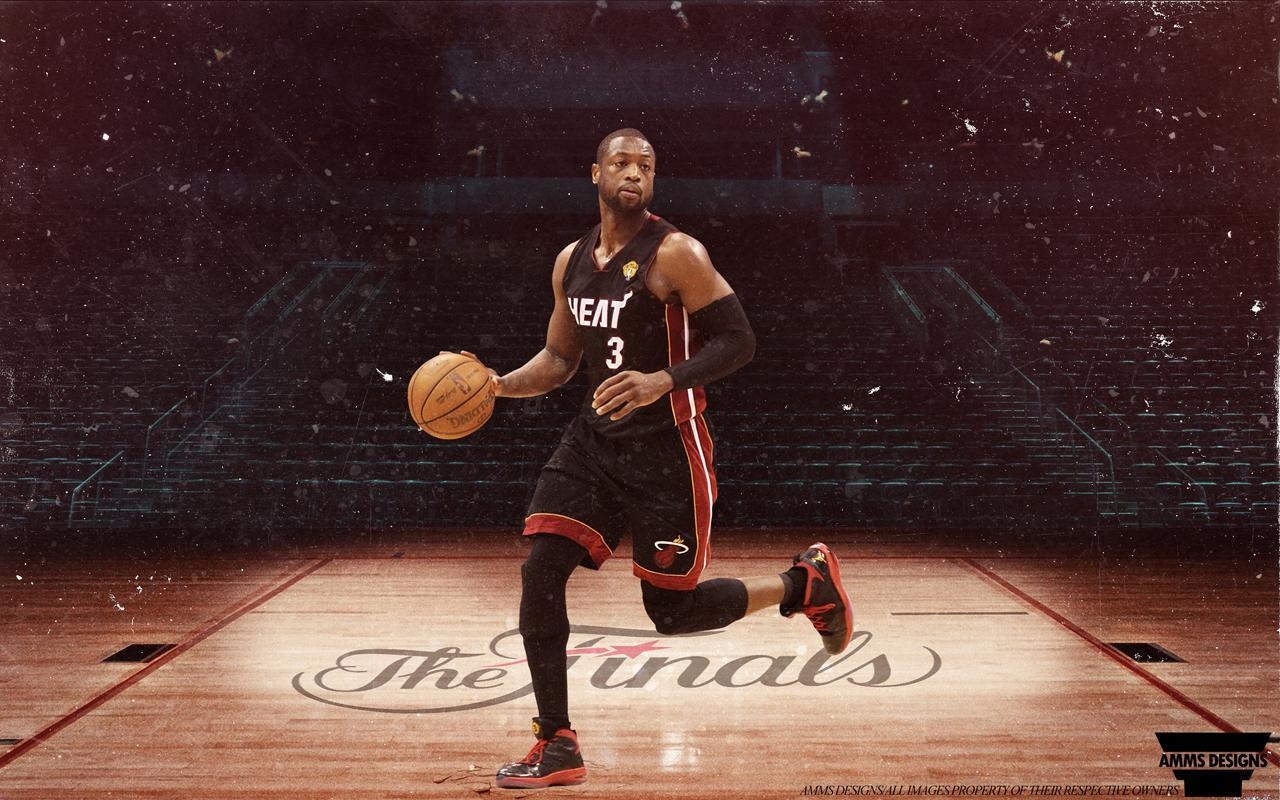 1280x800 Dwyane Wade Heat NBA Finals Wallpaper 2014, Desktop