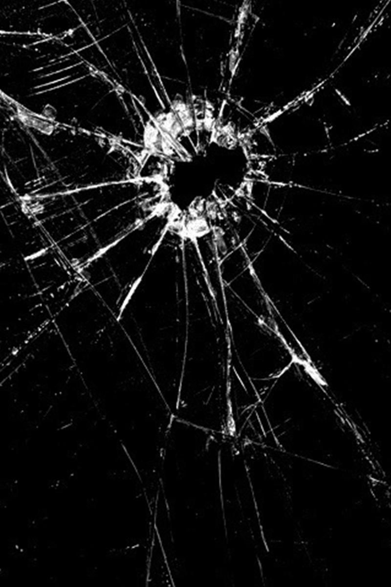 800x1200 Black Broken Screen Wallpaper Free Black Broken Screen Background, Phone