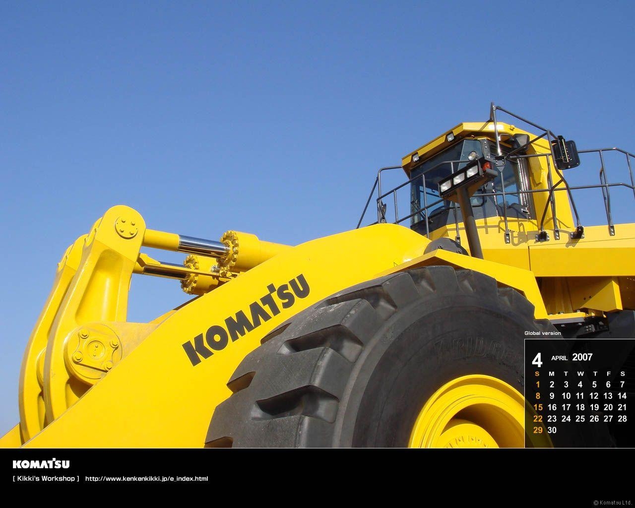 1280x1030 Komatsu Wheel Loader HD Wallpaper, Desktop