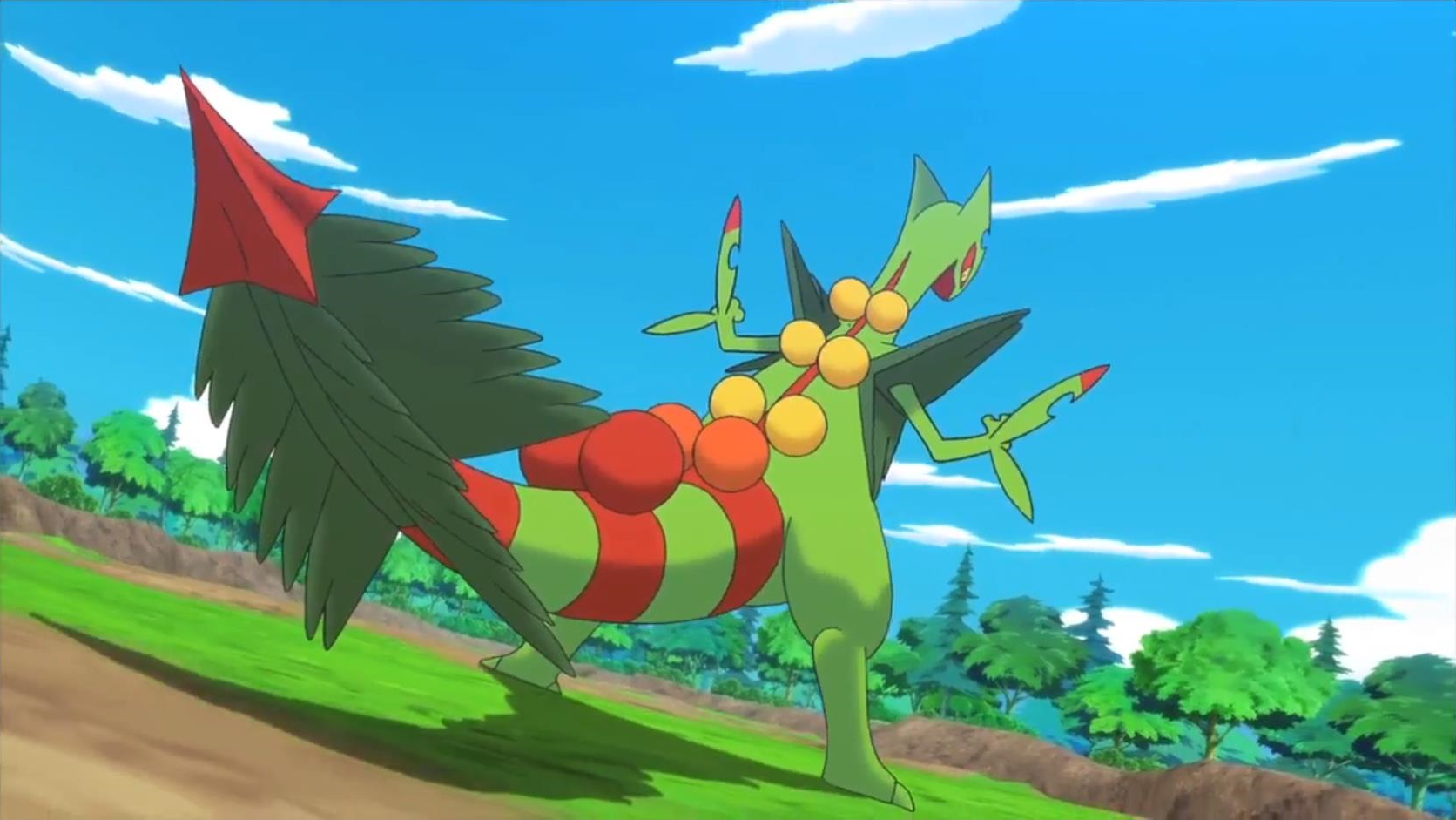 1680x950 Pokemon Mega Sceptile Anime, Desktop