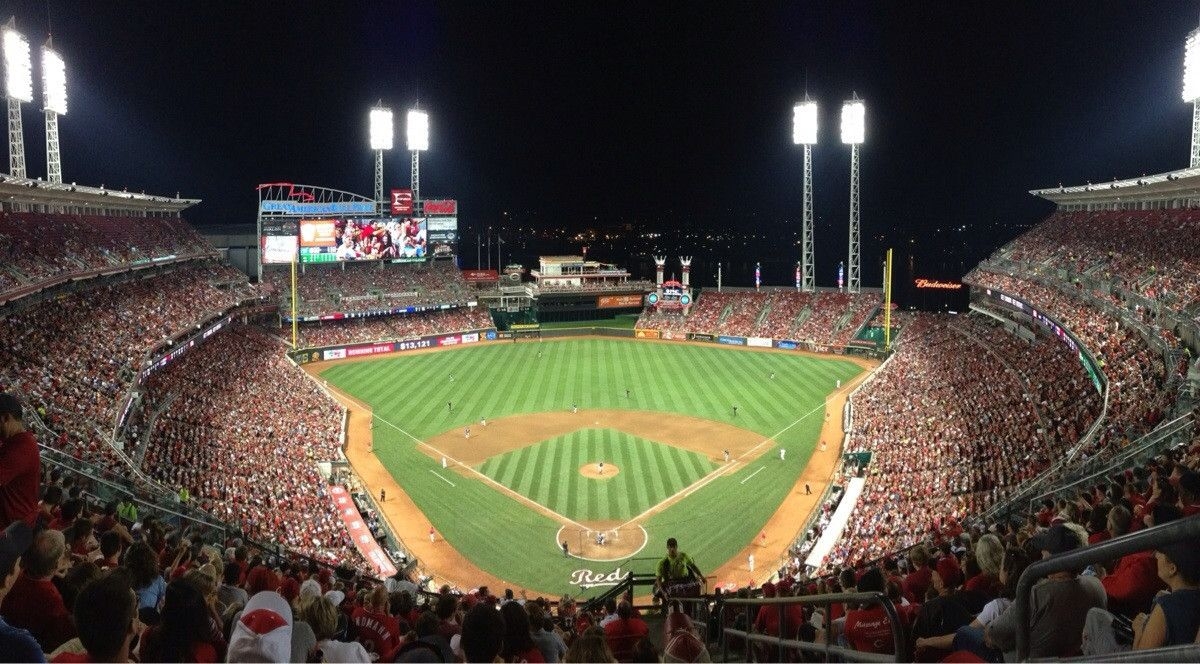 1200x670 I took a panoramic photo of Great American Ballpark using my phone. I thought it turned out nice, Desktop