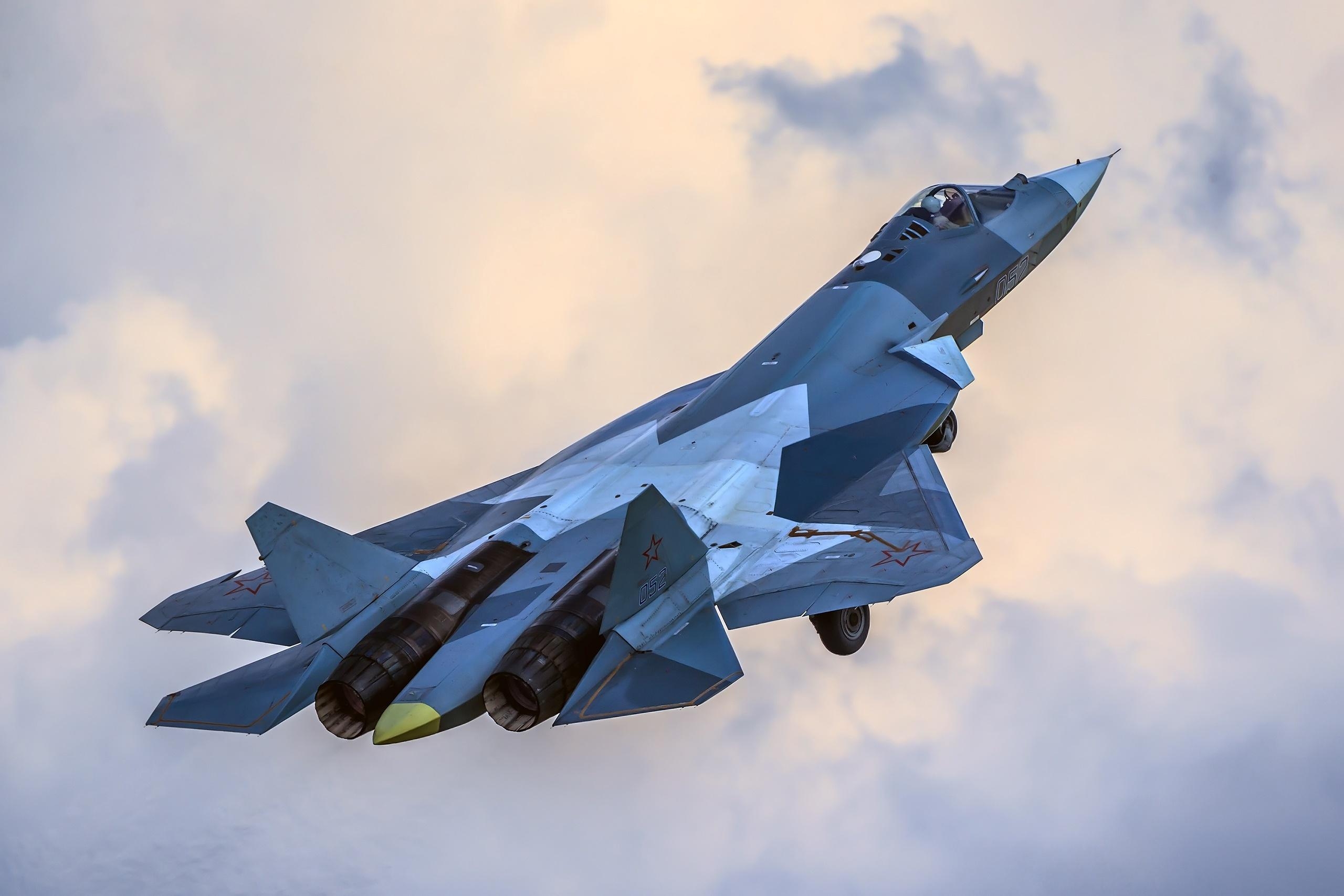 2560x1710 Sukhoi Su 57 Wallpaper, Desktop