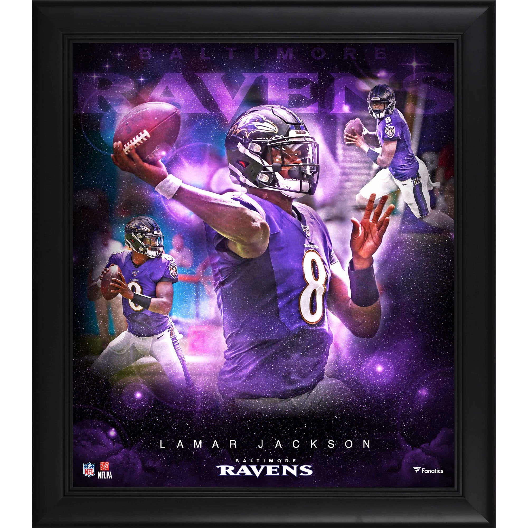 2000x2000 Lamar Jackson Baltimore Ravens Framed, Phone