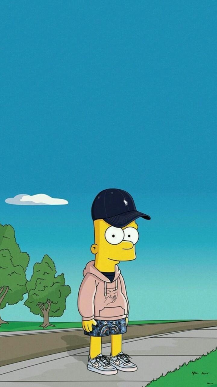 720x1280 bart simpson wallpaper, Phone