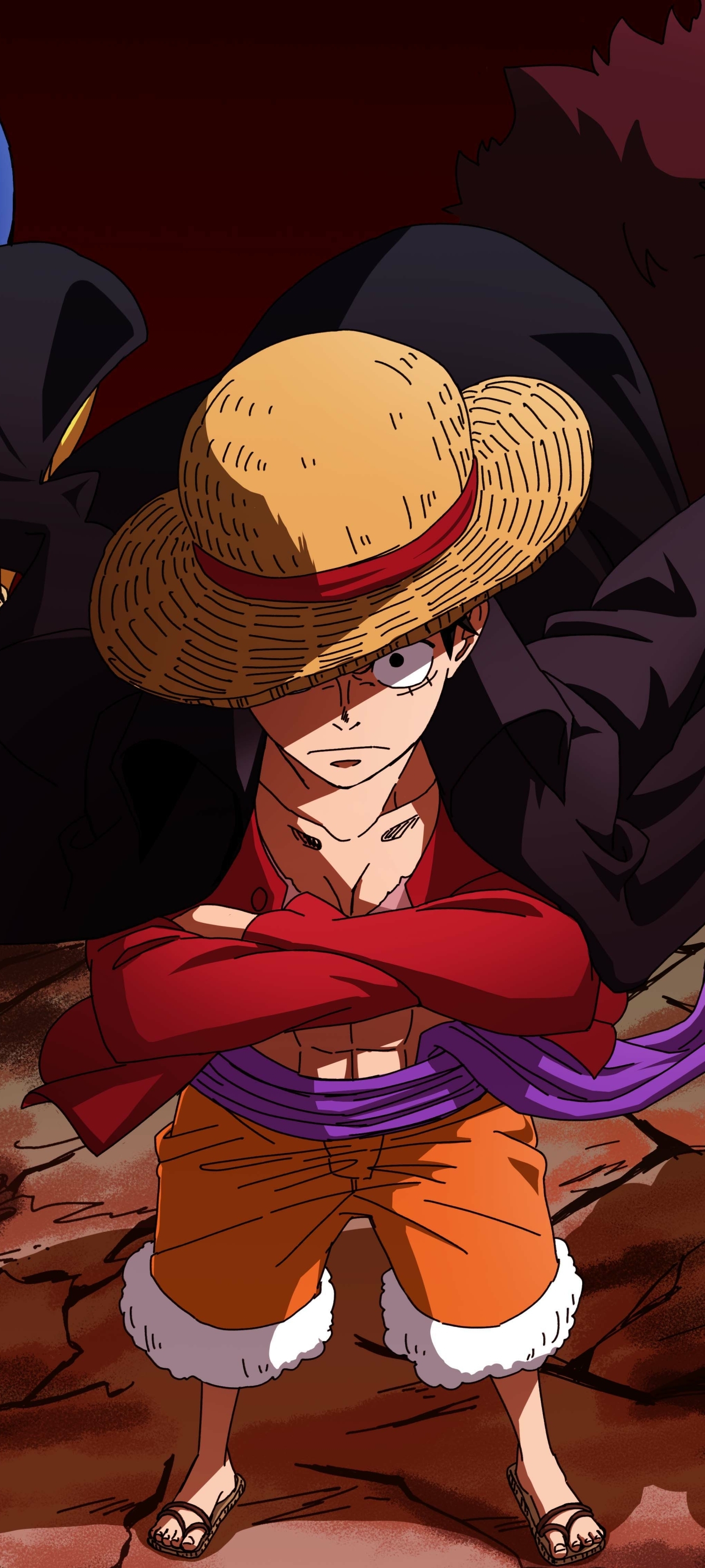 1440x3200 Monkey D. Luffy by 広夢, Phone