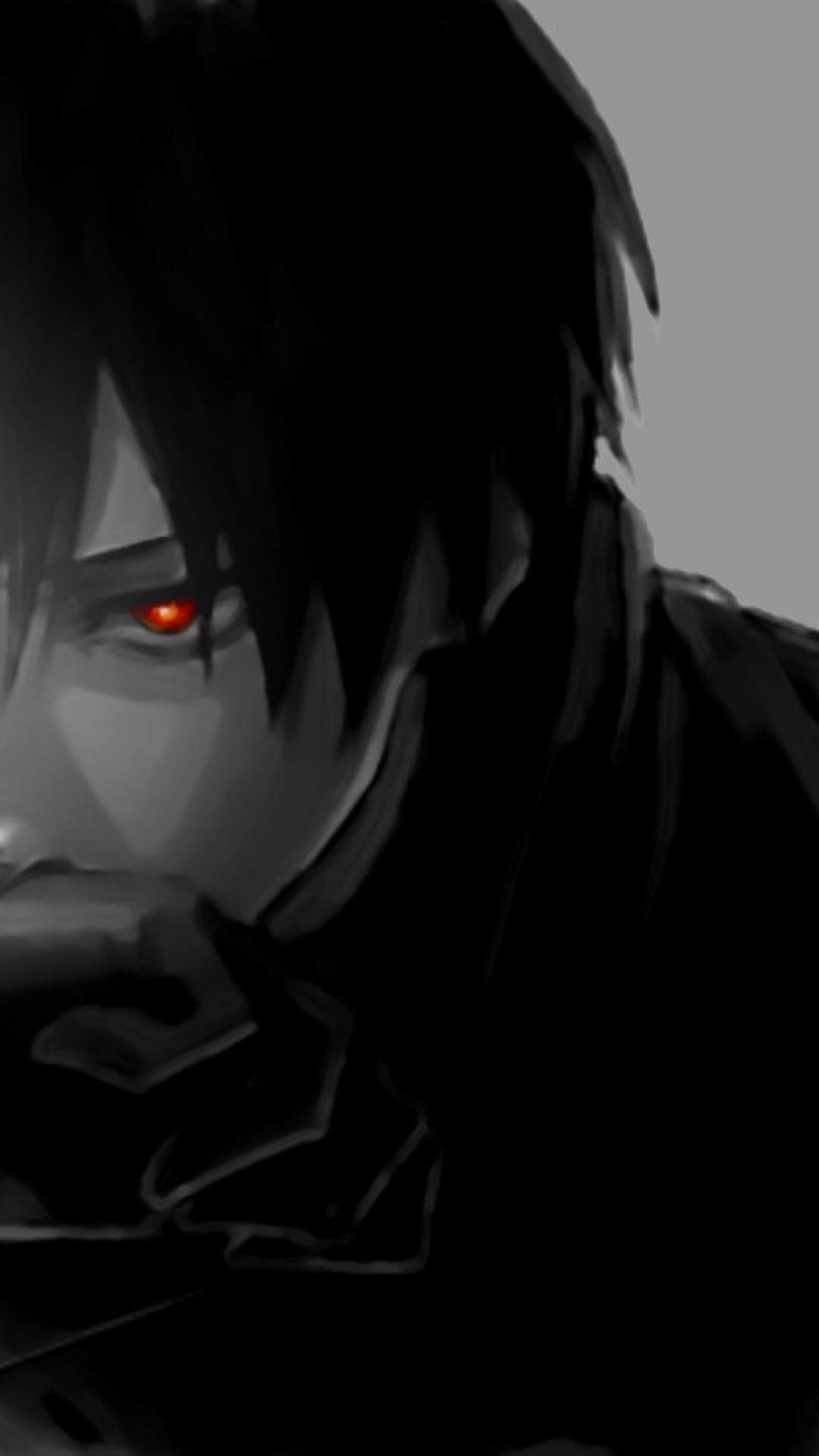 1080x1920 Dark Red Anime Boys Wallpaper Free Dark Red Anime, Phone