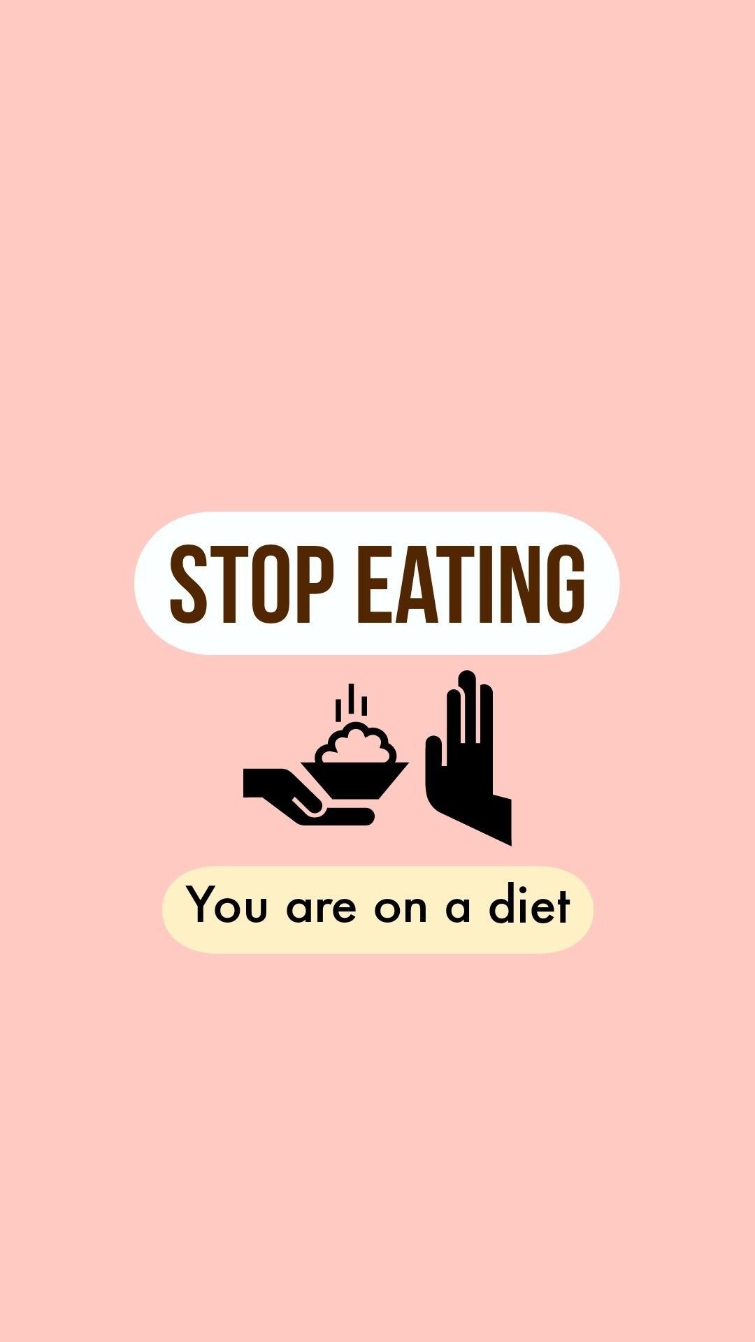 1080x1920 Wallpaper for diet !. Kutipan motivasi diet, Motivasi diet, Motivasi latihan, Phone