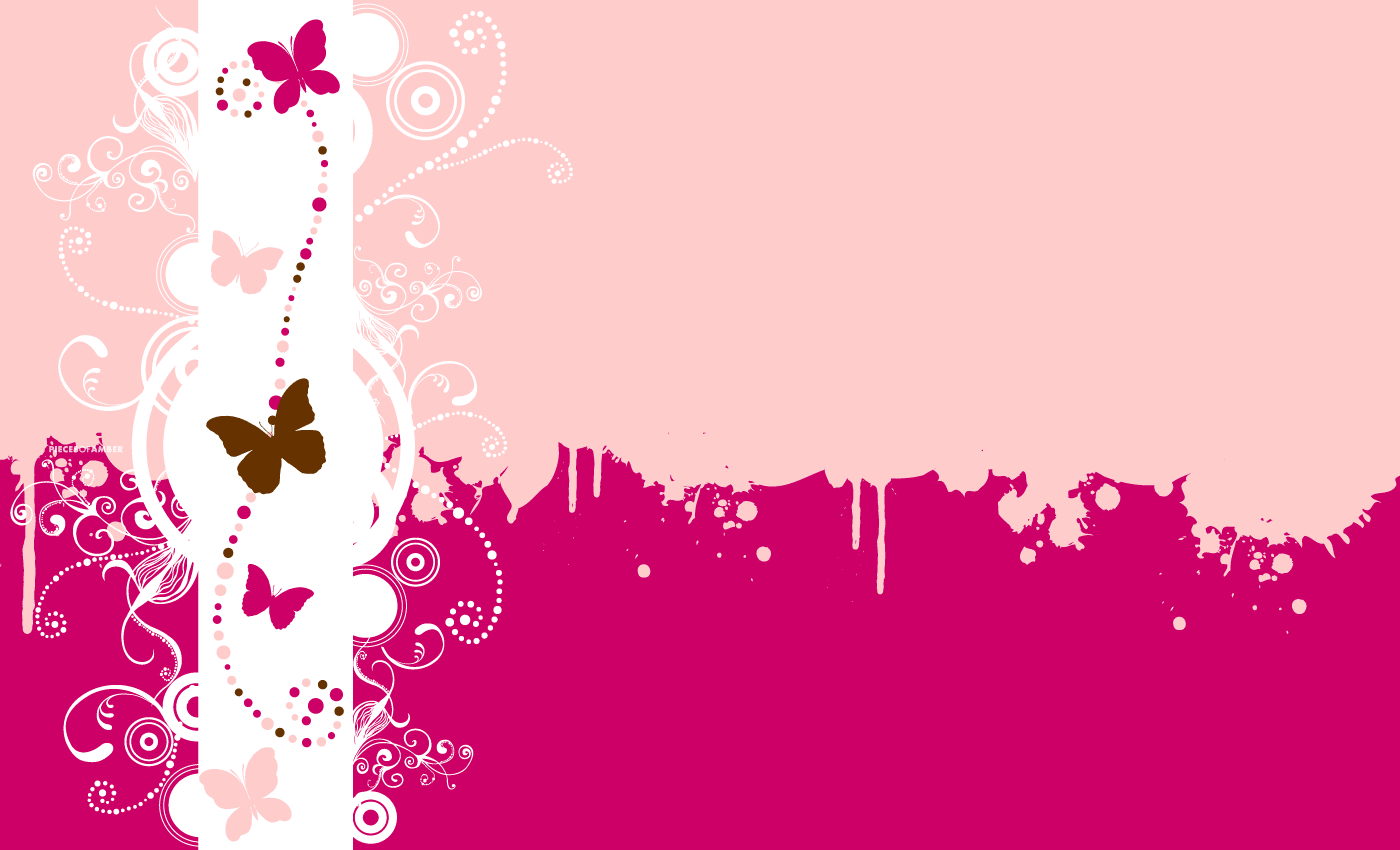 1400x850 Free Pink Butterfly Wallpaper For iPhone, Desktop