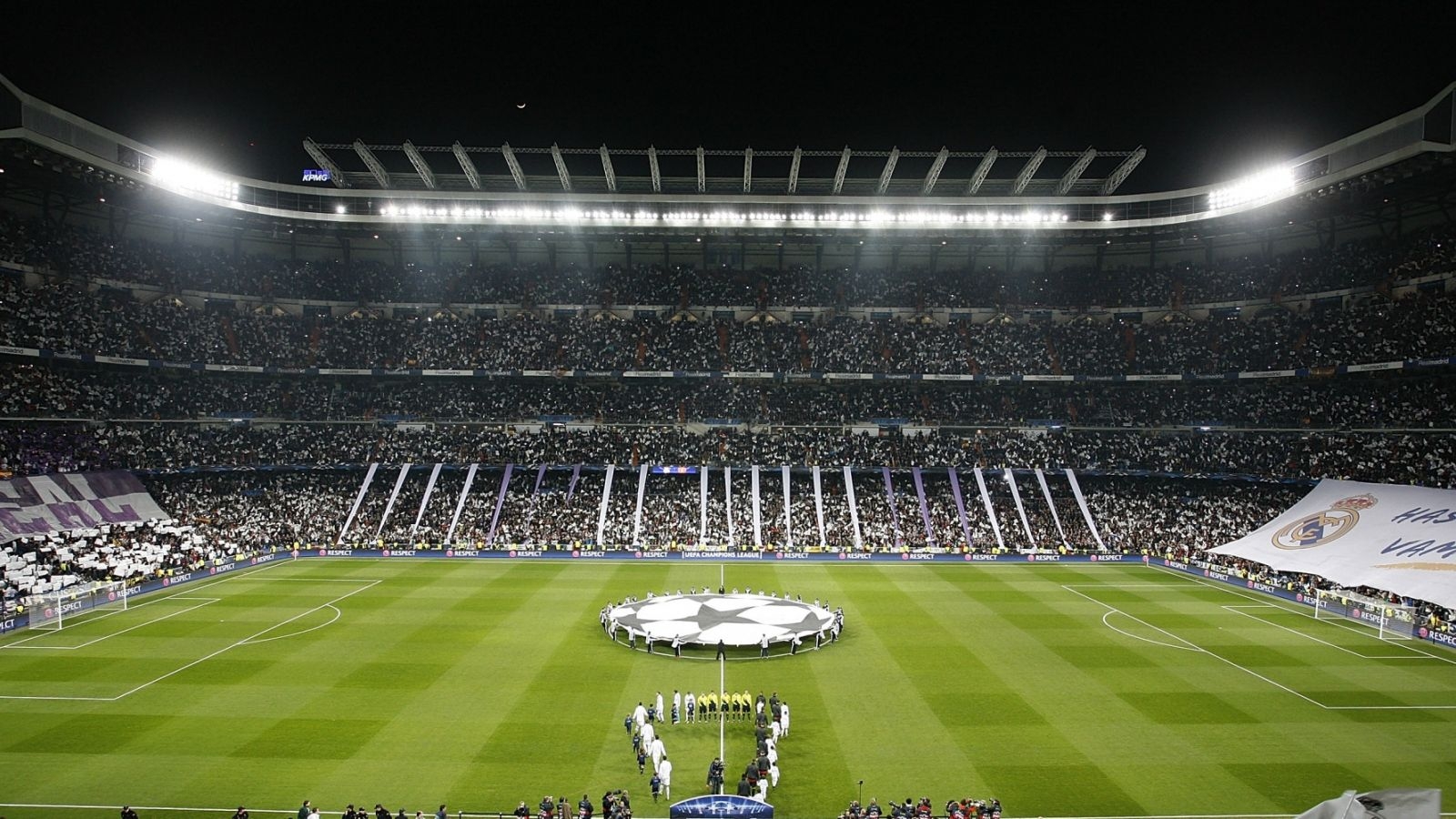 1600x900 Santiago Bernabeu Real Madrid Wallpaper, HD Santiago Bernabeu Real Madrid Background on WallpaperBat, Desktop