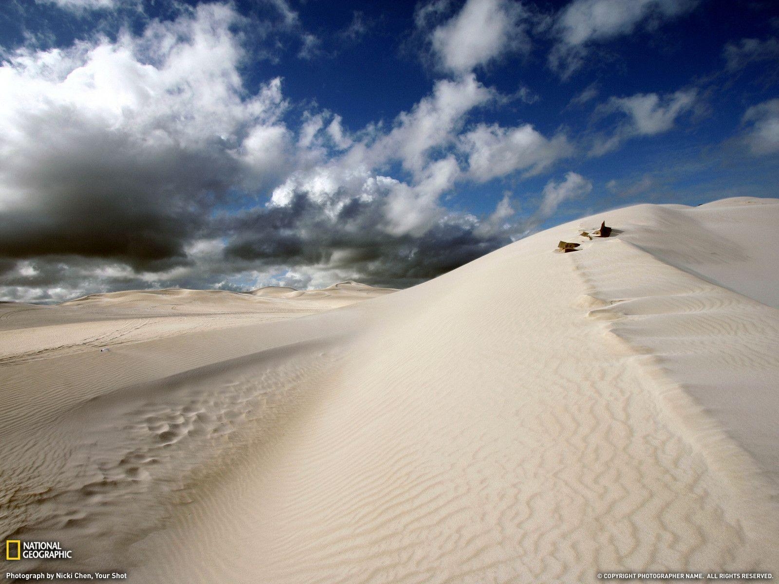 1600x1200 Sand Dunes Photo Wallpaper, Desktop