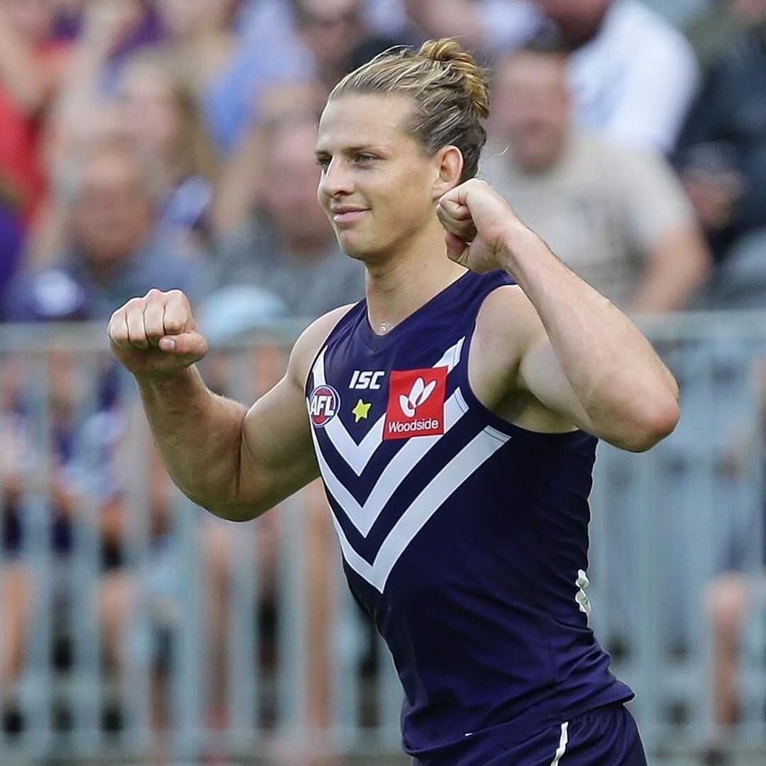 1080x1080 Captain Nat Fyfe had 38 touches in the Fremantle Dockers win, Phone