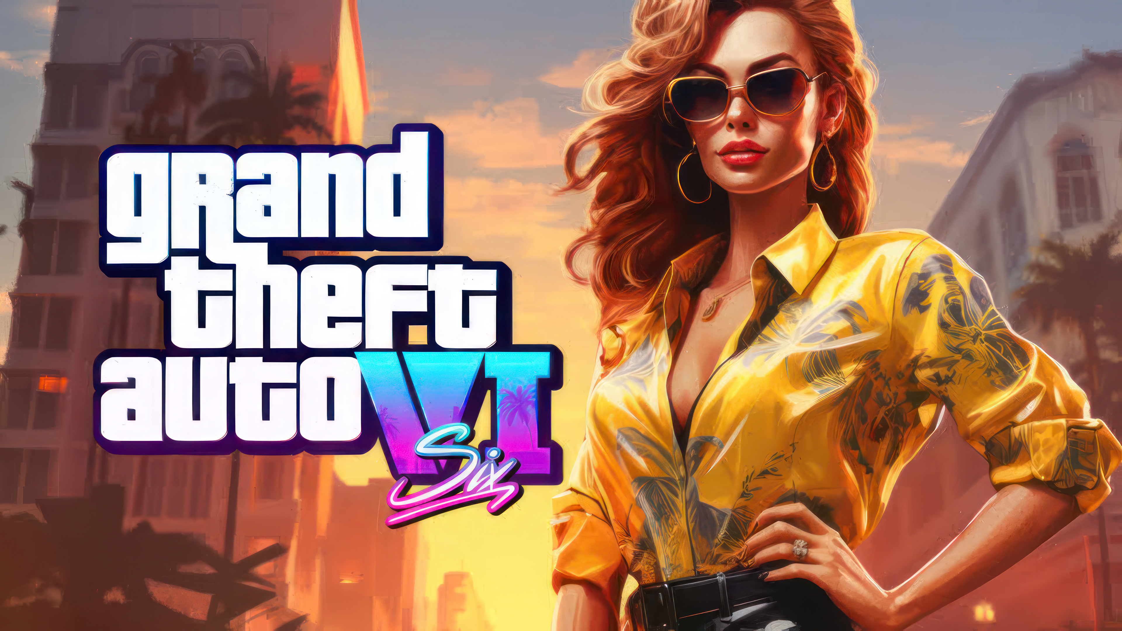 3840x2160 Download GTA VI Ultra HD Wallpaper, Desktop