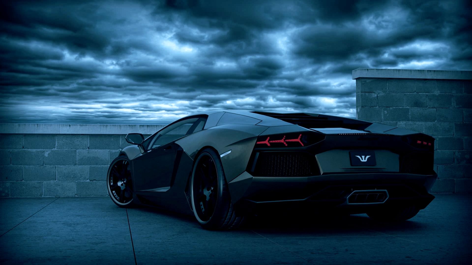 1920x1080 Cool Black Lamborghini Wallpaper HD. Wonderful Wallpaper Picture, Desktop