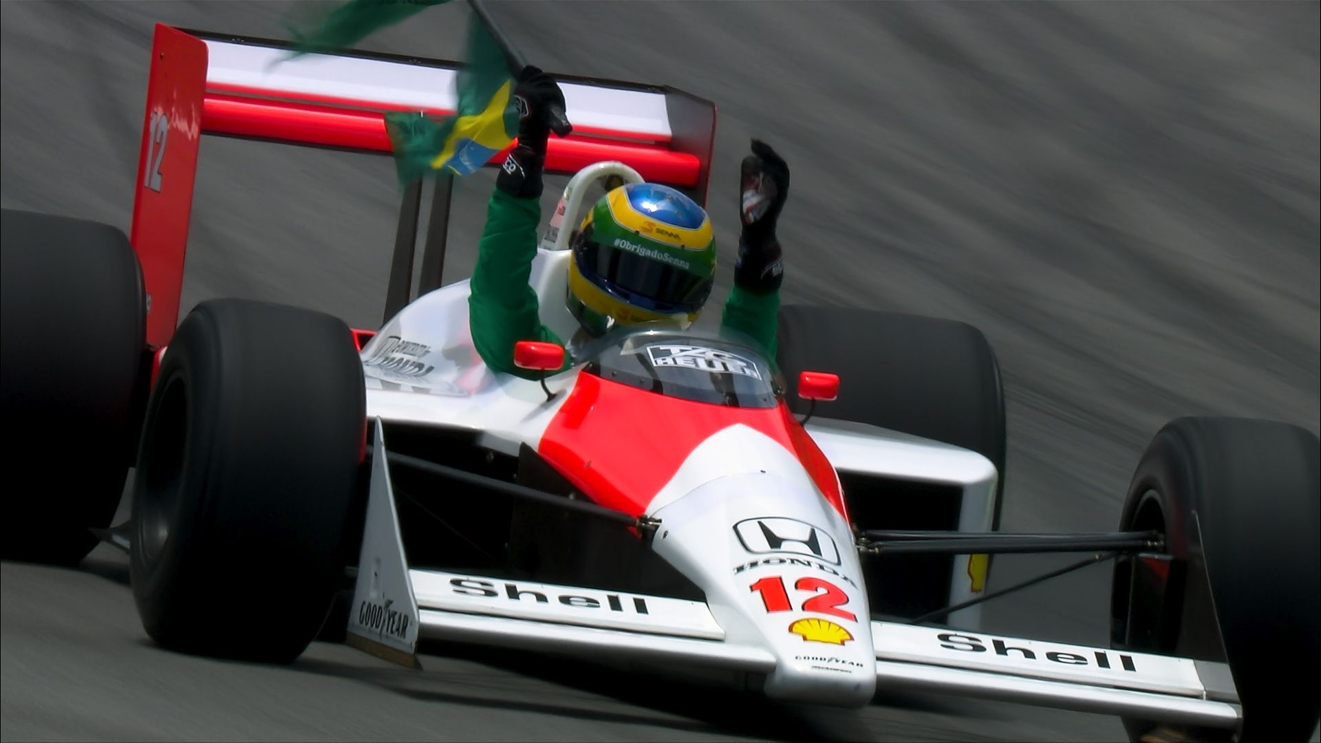 1920x1080 WATCH: Bruno Senna's Emotional Lap Of Interlagos In Ayrton's McLaren MP4 4. Formula 1®, Desktop