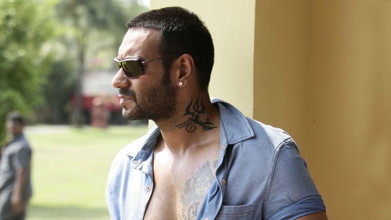 1280x720 Ajay Devgan Tattoo wallpaper 720P Wallpaper, HD, Desktop