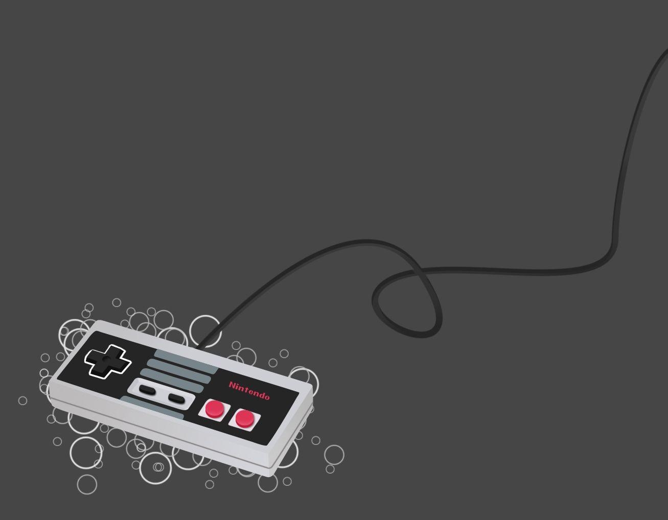 1310x1020 OVUiAWD Nes Controller Wallpaper, Desktop