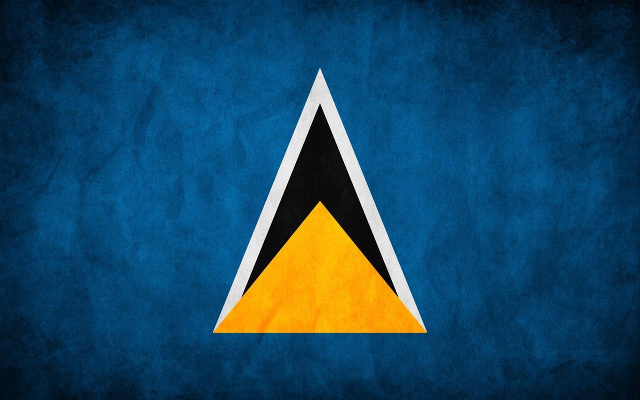 1280x800 Saint Lucia Countries Flag Wallpaper, Desktop