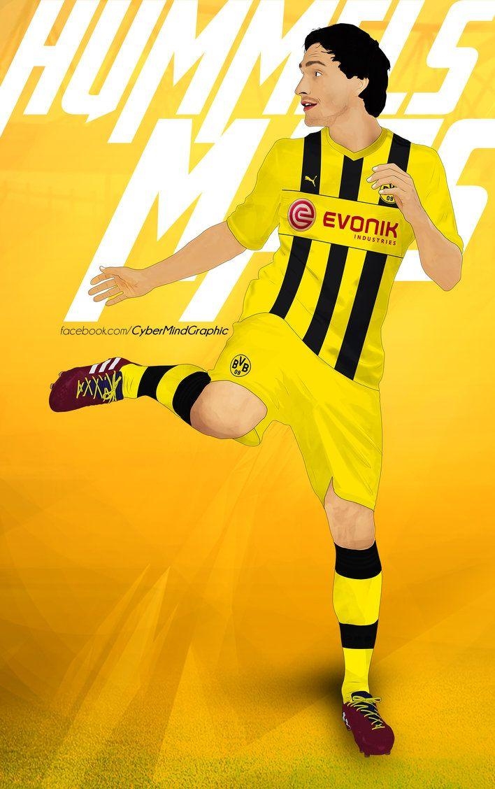 710x1130 Mats Hummels Vektor, Phone