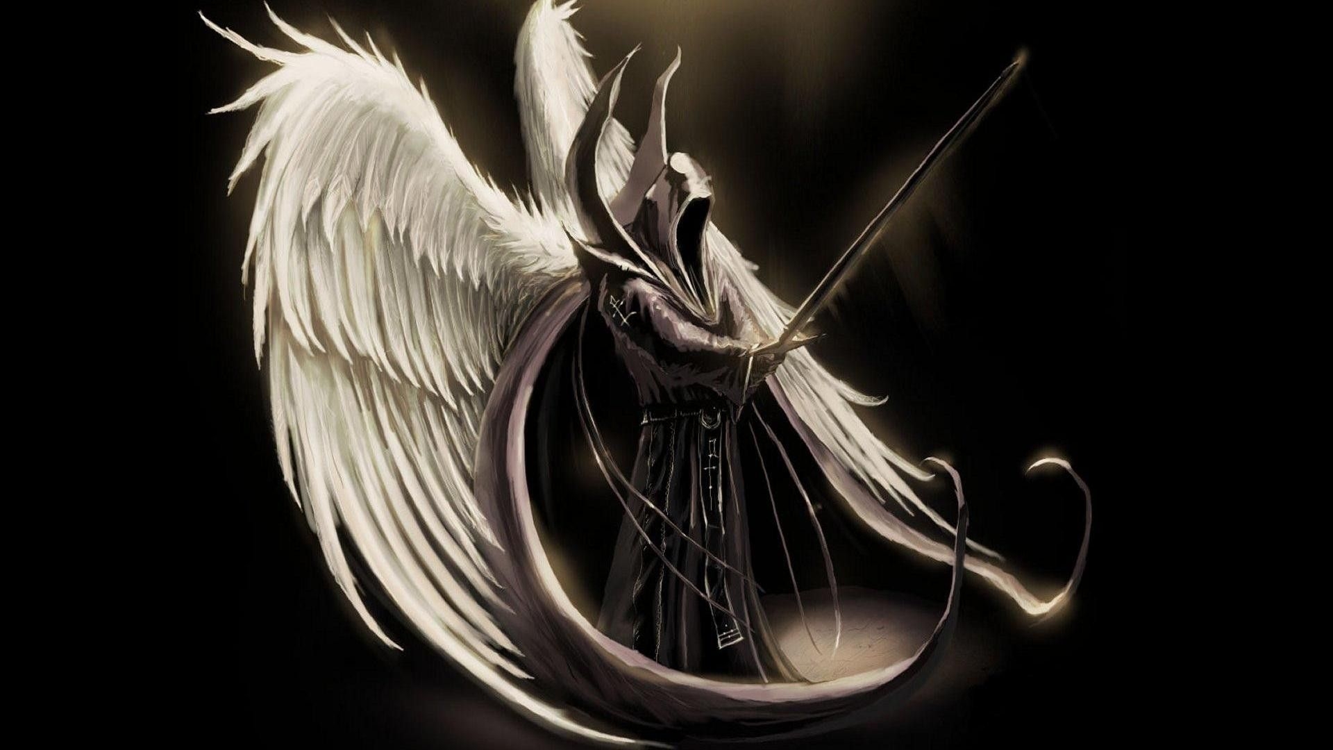 1920x1080 angels, anime, bearing, dark, fantasy, games wallpaper, Desktop