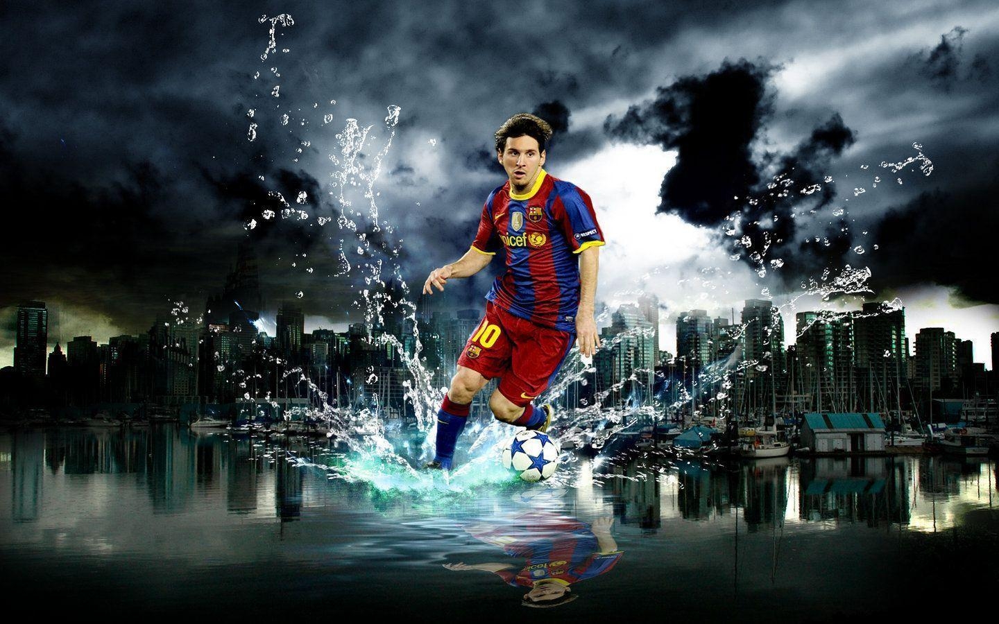 1440x900 Lionel Andres Messi image Lionel Messi FC Barcelona Wallpaper HD, Desktop