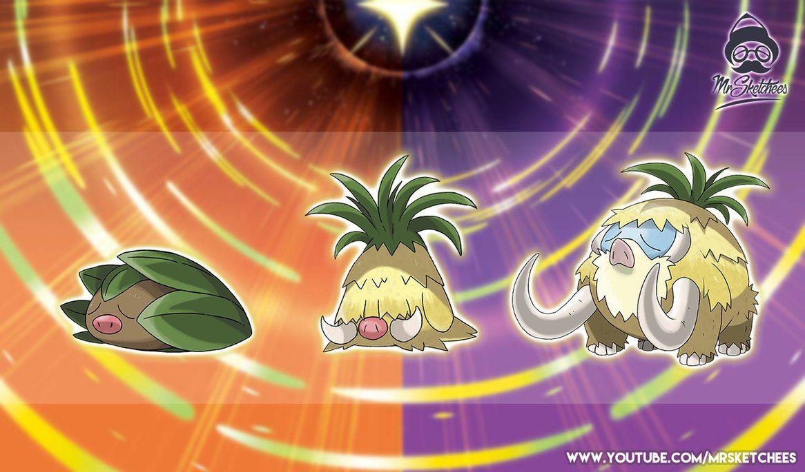 1170x690 Alolan Swinub, Piloswine, Mamoswine, Desktop