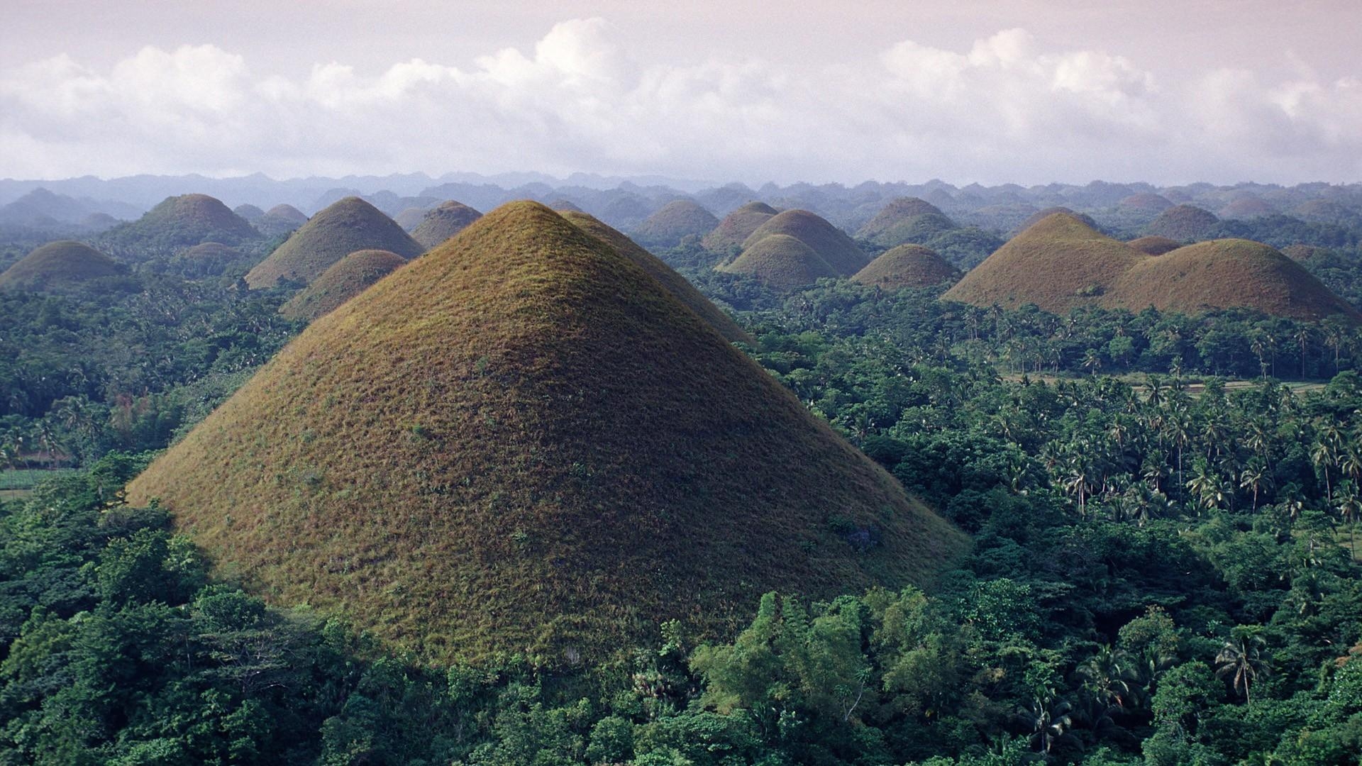 1920x1080 Chocolate Hills, Bohol, Philippines, Desktop